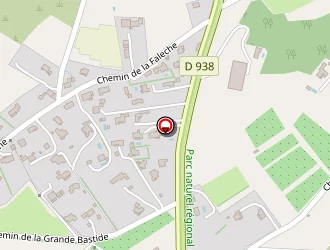 Carte de La Bastide Malaugo à Velleron