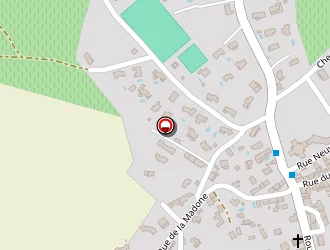 Carte de Mas Pellier à Blauzac