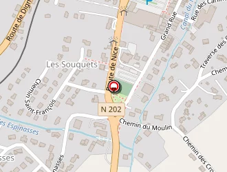 Carte de Garage Chabot Simone à Saint-andré-les-alpes