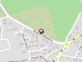 Carte de Cegifac à Rochefort-du-gard