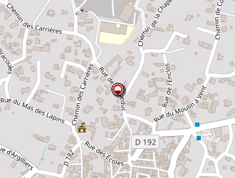 Carte de La Versoise à Vers-pont-du-gard