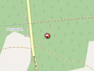 Carte de Hennechart Hugues à Uchacq-et-parentis