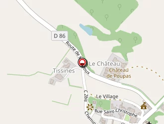 Carte de Denegre Gilbert à Poupas