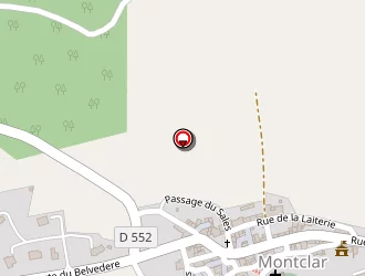 Carte de L'estancar à Montclar