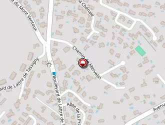 Carte de Les Loges à Villeneuve-lès-avignon