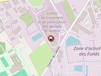 Carte de D-b Matériaux à Vedène