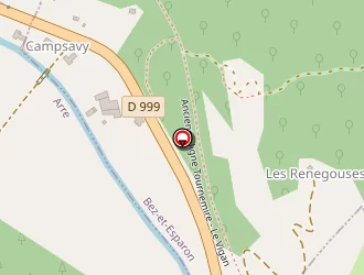 Carte de Jaoul Façades à Arre