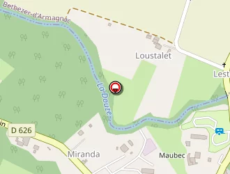 Carte de Tortoré Colette à Labastide-d'armagnac