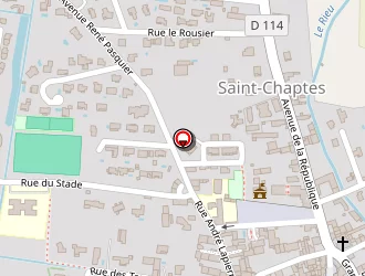 Carte de Safir Btp à Saint-chaptes