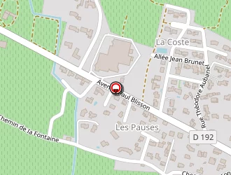 Carte de Mini Stade à Saint-hilaire-d'ozilhan