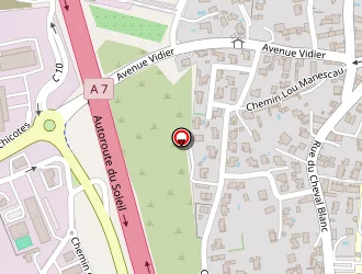 Carte de Gp Mat Sud Est à Vedène