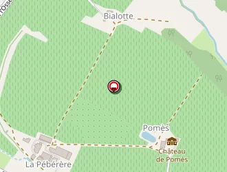 Carte de Château De Pomès Pébérère à Condom