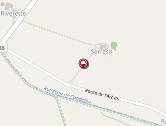 Carte de Candelon Monique à Poupas