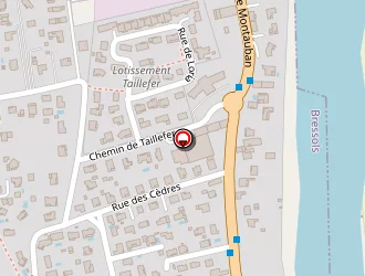 Carte de Mely Construction à Montauban