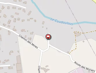 Carte de Circonscription Le Vigan - Sommieres à Molières-cavaillac