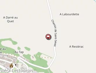 Carte de Du Chene (earl) à Castéra-lectourois