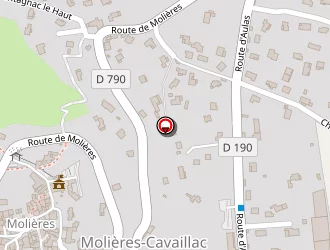 Carte de Eric Fernandez à Molières-cavaillac