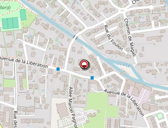 Carte de Skate Park à Vedène