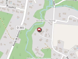 Carte de La Gourmandiere à Geloux