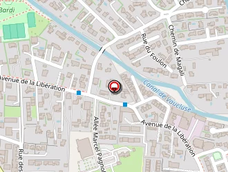 Carte de Crea Bois à Vedène