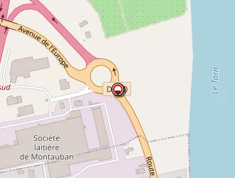 Carte de Sas Dekra Hamecher à Montauban