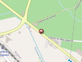 Carte de Berbon à Brignon