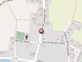 Carte de Cauderlier à Garganvillar