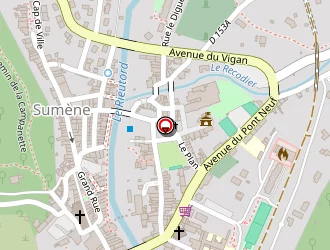 Carte de Garrage Yannick Vivens à Sumène