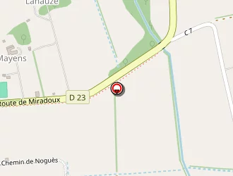 Carte de Aire De Beauté à Castet-arrouy