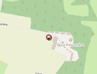 Carte de De La Paloumère (earl) à Escalans