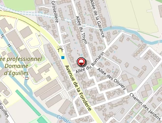 Carte de Rocher Jocelyn à Vedène