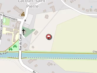 Carte de Ecole Primaire à Lacourt-saint-pierre