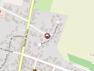 Carte de Communauté Des Communes à Gabarret