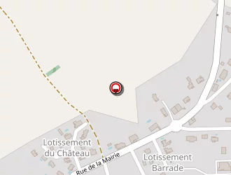 Carte de Boulodrome à Lacourt-saint-pierre