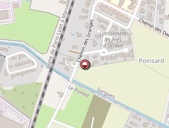 Carte de Ka Institut à Pontet (le)