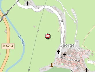 Carte de Bonnet Gérard à Saorge