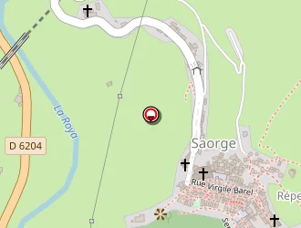 Carte de Pluri Services à Saorge