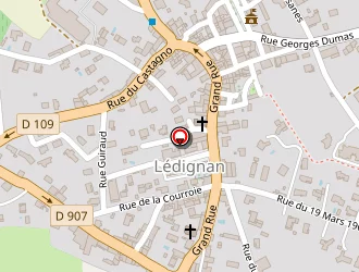 Carte de Chez Papa à Lédignan