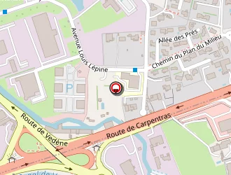 Carte de Foriscetti Linda à Vedène