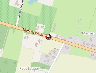 Carte de Dauba Marie-madeleine à Gabarret