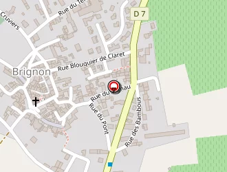 Carte de Gressard Jean Charles à Brignon