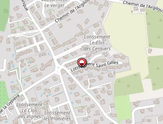 Carte de Eres André à Pernes-les-fontaines