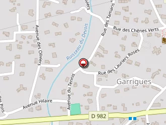 Carte de Ctr Services à Garrigues-sainte-eulalie