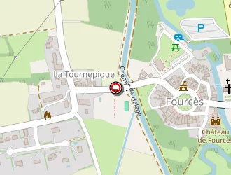 Carte de Lamothe Céline à Fourcès