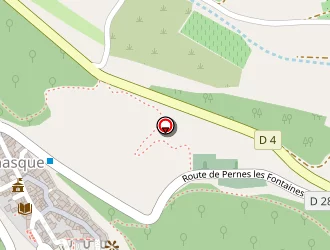 Carte de Boulodrome à Venasque