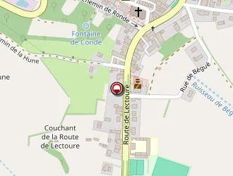 Carte de Ecole Primaire à Miradoux