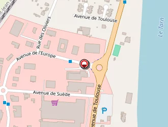 Carte de Therme à Montauban