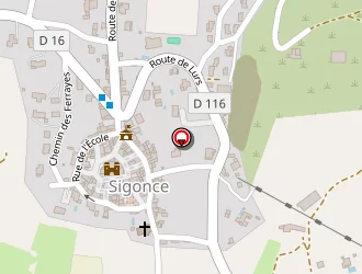 Carte de Bandalena à Sigonce