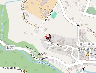 Carte de Anglade Bernard à Lapanouse-de-cernon