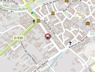 Carte de Société Générale à Pernes-les-fontaines